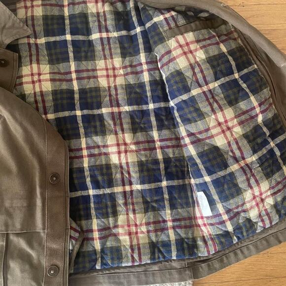 Vintage TIMBERLAND weathergear men’s Large jacket. Removable flannel liner - Picture 4 of 10